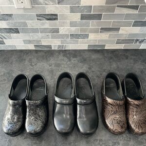 Dansko Clog - 3 pairs